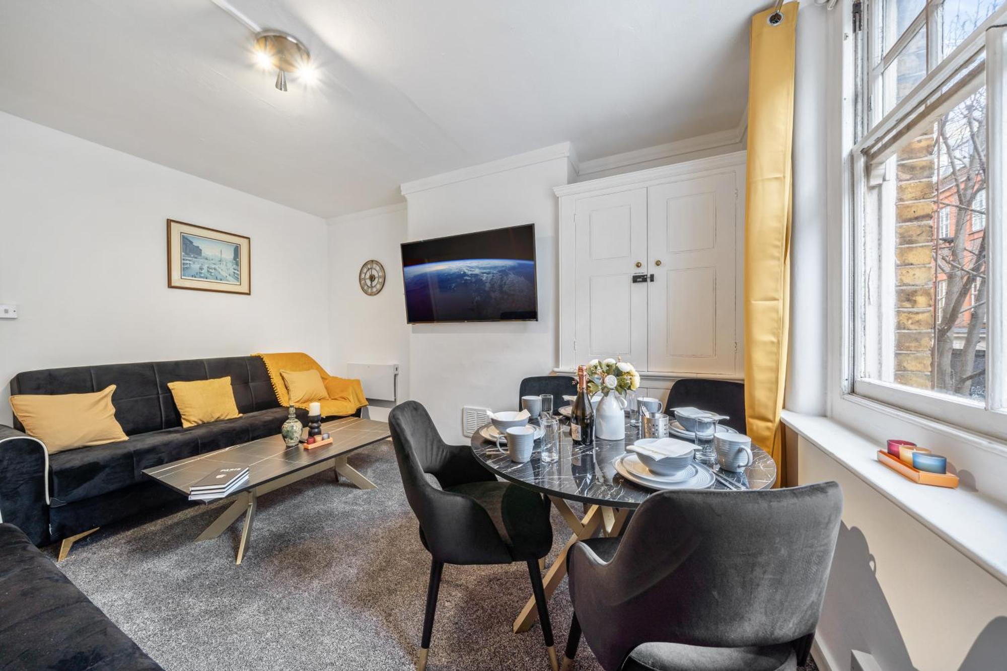 Chic Urban Retreat 1 Bedroom Gem In Covent Garden London Eksteriør billede